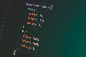 Créer un thème WordPress custom - code PHP sur écran de développement